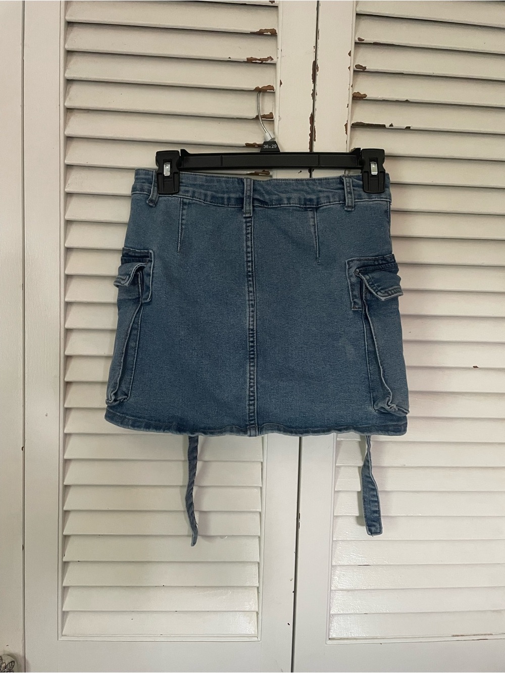 Denim Mini Skirt - Picture 2 of 3